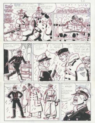 Hugo Pratt - Morgan, planche n°67