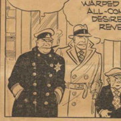 Gould- Dick Tracy, Daily Proof Page (1934) | Russ Cochran