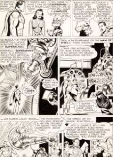 Wayne Boring - Superman #65 Story Page 4 Original Art (DC, 1950).