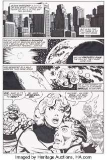 John Byrne | Fantastic Four #255 Story Page 7 Original Art (Marvel, 1983). | Heritage