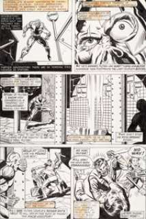 Rich Buckler, Al Milgrom, and Others Astonishing Tales #32 Story Page 11 Deathlok Original Art (Marvel, 1975)....