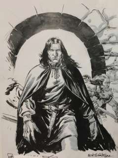 Montaigne, Thimothée | Montaigne, Thimothée - Dessin original dédicacé - Le Prince de la Nuit - (2022) | Catawiki