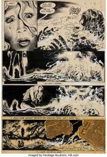 Bissette, Steve | Steve Bissette and John Totleben Saga of the Swamp Thing #36 Story Page 24 Original Art (DC, 1985).... | Heritage