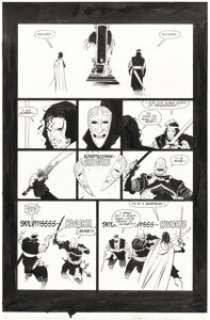 Mignola, Mike - Mike Mignola and Al Williamson Fafhrd and the Gray Mouser #3 Story Page 15 Original Art (Marvel, 1991)....