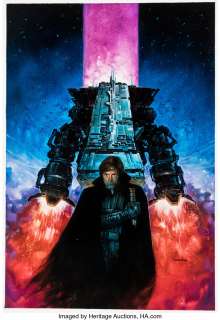 Dorman, Dave - Dave Dorman Star Wars: Dark Empire #2 Cover Original Art (Dark Horse, 1992)....