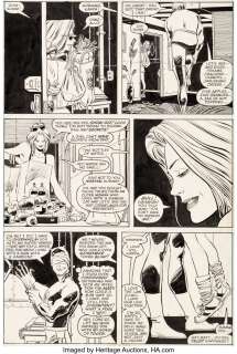 Romita Jr., John | John Romita Jr. and Al Williamson Daredevil #260 Story Page 1 Original Art (Marvel, 1988).... | Heritage