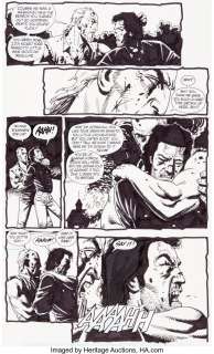 Dillon, Steve | Steve Dillon Preacher #12 Story Page 17 Original Art (DC/Vertigo, 1996).... | Heritage
