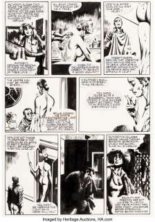 Lloyd, David - David Lloyd Warrior Magazine #8 Story Page 7 "V for Vendetta" Original Art (Quality Communications, 1982). ...