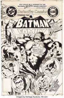 Buckler, Rich | Rich Buckler and Dick Giordano Detective Comics #482 Cover Original Art (DC, 1979).... | Heritage