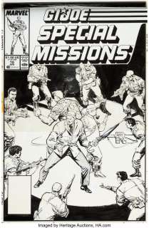 Wagner, Ron - Ron Wagner and Bob McLeod G.I. Joe Special Missions #10 Cover Original Art (Marvel, 1988)....