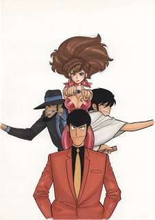 Yamagami New Year Hand-Drawn Color Manuscript "Lupin The 3rd Y" | Mandarake (Big Web)