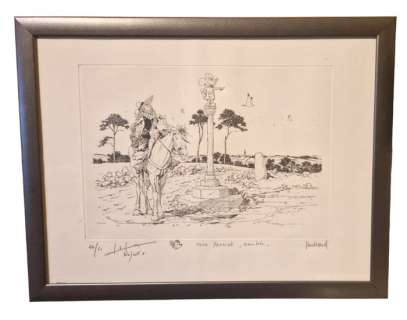 André Juillard / Jacques Chupin | Mickey Mouse 24 /60 - Mickey and Don Quichotte - signed with miniature dedicated drawing | Catawiki