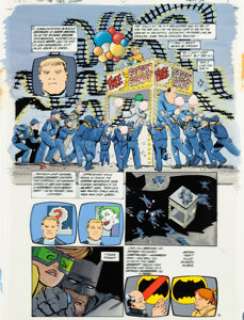 Varley, Lynn - Lynn Varley Batman: The Dark Knight #3 Story Page 35 Production Color Original Art (DC, 1986)....