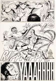 Milgrom, Al - Al Milgrom and Jim Mooney The Spectacular Spider-Man #75 Story Page 38 Original Art (Marvel, 1983)....