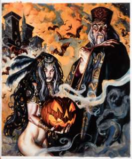 Brereton, Dan - Dan Brereton The Crow: 2037 "The Bad" Painting Original Art (1997)....