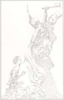 Lee, Jae - Jae Lee Dark Tower: The Long Road Home #5 Cover Original Art (Marvel, 2008)....