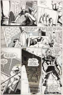 Potts, Carl - Carl Potts and Jim Lee The Punisher War Journal #2 Story Page 11 Daredevil Original Art (Marvel, 1988)....