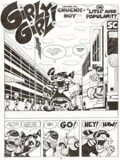Bagge, Peter - Peter Bagge Neat Stuff #4 Girly Girl Complete 7-Page Story Original Art (Fantagraphics, 1986).... (Total: 7 Original Art)