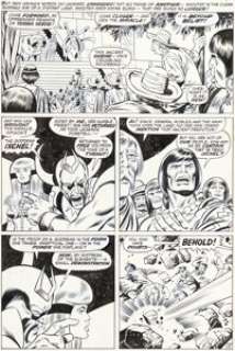 Buscema, John | John Buscema and Joe Sinnott Fantastic Four #117 Story Page 22 Original Art (Marvel, 1971). ... | Heritage