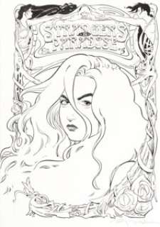 Moore, Terry - Terry Moore Strangers in Paradise #5 Cover Original Art and Color Separations (Abstract Studio, 1995).... (Total: 2 Items)