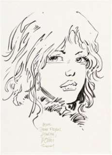 Rosinski Thorgal Aaricia Specialty Illustration Original Art (2001). ...