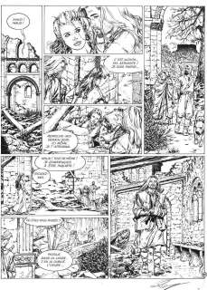 Planche originale 26 de SHANE tome 1 L‘impératrice sauvage par Paul TENG
