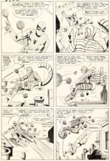 Steve Ditko - Amazing Spider-Man #29 Story Page 15 Original Art (Marvel, 1965)....