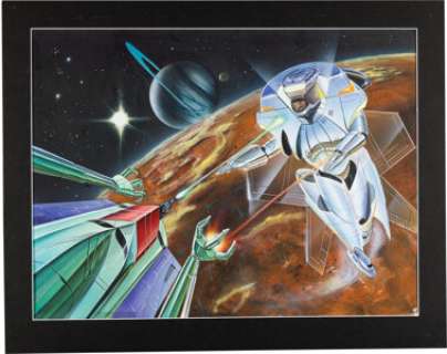 Lawrence Fletcher | Imperium Super Nintendo Original Unused Box Art (Vic Tokai, 1992). | Heritage