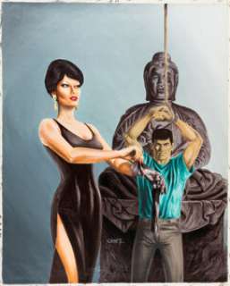 Coria Félicisimo - Bob Morane, Un Parfum d‘Ylang-Ylang #48 Intégrale Cover Original (Lombard, 1995).