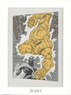 Hirohiko Araki Color Reproduction Illustration "JoJo’s Bizarre Adventure" | Mandarake (Big Web)