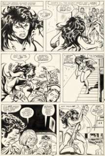 John Buscema and Chic Stone - The Savage She-Hulk #1 Story Page 15 Original Art (Marvel, 1980).