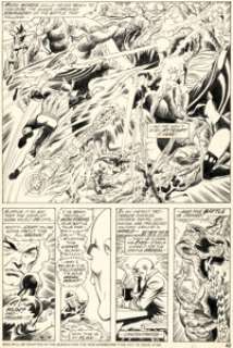 Dave Cockrum - Giant-Size X-Men #1 Story Page 31 Original Art (Marvel, 1975).