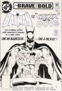 Jim Aparo | The Brave and the Bold #181 Hawk and the Dove Cover Original Art (DC, 1981). (Total: 2 Items) | Heritage