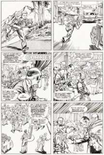 Gil Kane, Joe Staton, and Tom Palmer The Life Story of the Flash Story Pages Original Art Group of 34 (DC, 1997). (Total: 270 Original Art)