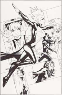 Greg Land X-Men #1 Variant Cover Original Art (Marvel, 2013).