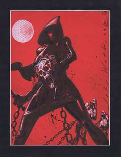 WALKING DEAD PRODUCTION ART JOHN WATKISS: MICHONNE Issue #1 Preliminary Sketch