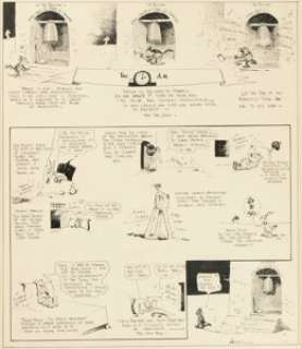 George Herriman Krazy Kat Sunday Comic Strip Original Art dated 1-26-19 (King Features Syndicate, 1919). | Heritage