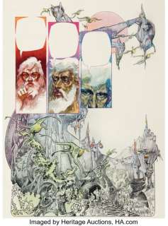 Fernando Fernández Zora y los Hibernautas Story Page 39 Original Art (Toutain Editor, c. 1980).