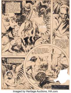 Francisco V. Coching Bahaghari Magazine Mara-Bini Story Page 2 Original Art (1941).