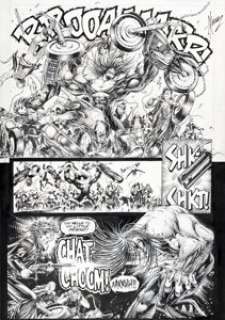 Dale Keown Pitt #1 Story Page 8 Original Art (Image, 1993).