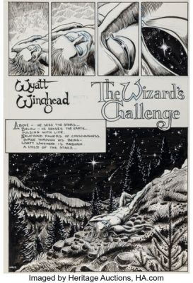 Larry Welz American Flyer #2 Complete 14-Page Story Original Art (Last Gasp, 1972). (Total: 14 Original Art)