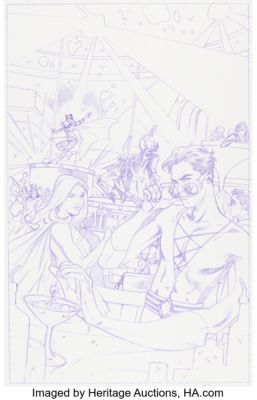 Emanuela Lupacchino Plastic Man #4 Cover Original Art (DC, 2018).