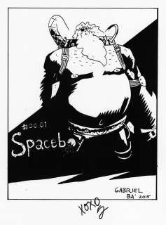 GABRIEL BA 2015 UMBRELLA ACADEMY DRAWING