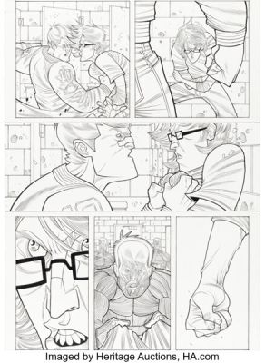 Tradd Moore Strange Talent of Luther Strode #1 Luther Strode First Appearance Issue Story Page 21 Original Art (Image, 2011).