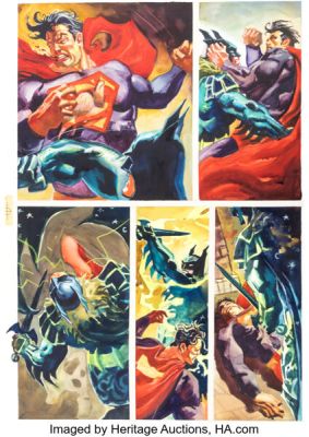 Dan Brereton Legends of the World‘s Finest #3 Story Page 37 Original Art (DC, 1994).