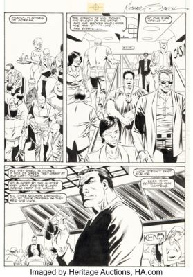 Mike Zeck and John Beatty Epic Graphic Novel: The Punisher -- Return to Big Nothing Story Page 37 Original Art (Marvel/Epic, 1989). | Heritage