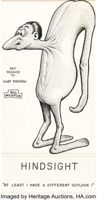 Basil Wolverton "Hindsight" Specialty Illustration Original Art (c. 1960-70s). | Heritage