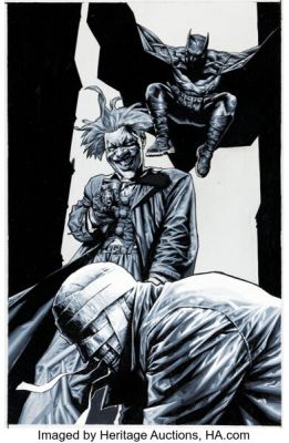 Lee Bermejo Batman: Gotham Knights #52 Cover Original Art (DC, 2004). | Heritage