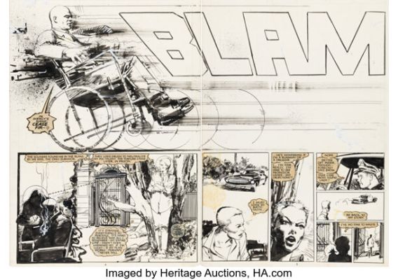 Bill Sienkiewicz The New Mutants #18 First Sienkiewicz Issue Double-Page Spread 6-7 Original Art (Marvel, 1984). (Total: 2 Original Art) | Heritage