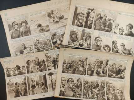 Bozzi, Floriano | Bozzi, Floriano 4x tavole "Ivo e Marisa: Ancora Insieme" | Catawiki